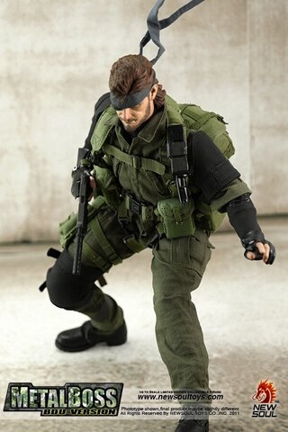 Фигурка Нейкид Снейк из игры Метал Гир 3