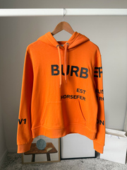 Хлопковый худи Burberry, S