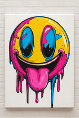 Катрина на холсте "Смайл"