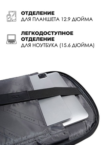 Картинка рюкзак городской Bange BG-2581 Black - 10