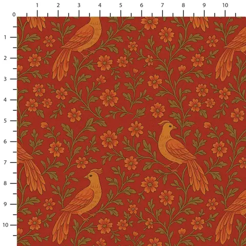 Ткань для пэчворка JulidoQuilt Русские сезоны 2