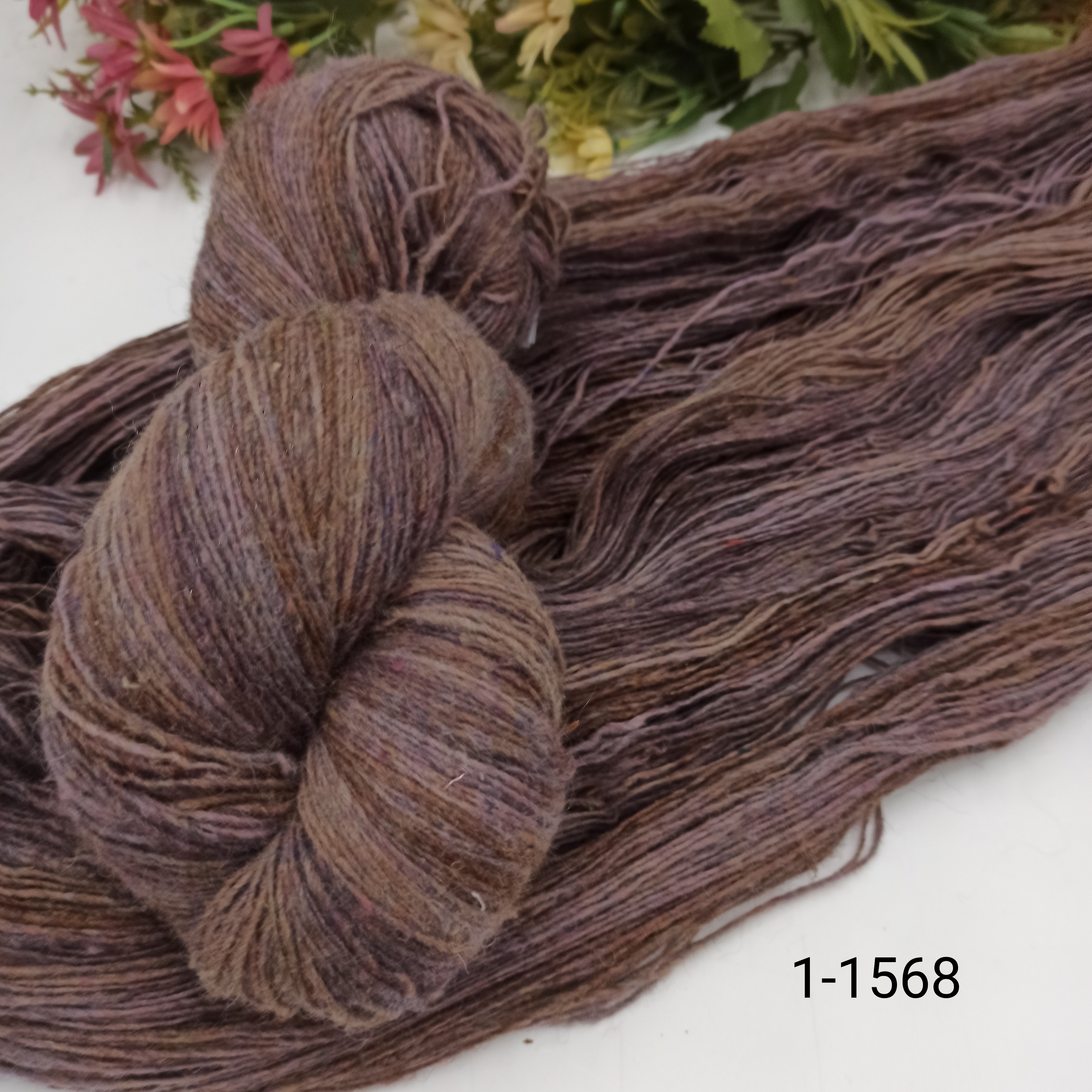 Дундага 6/1 шерсть секционного окрашивания 01-1568 420м/100гр