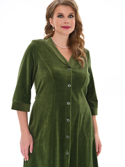 4067 Халат на пуговицах