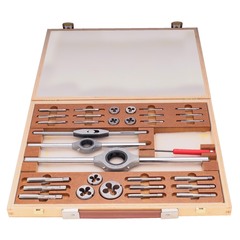 Набор метчиков и плашек M3 -M12 HSS 34пр Bucovice(CzTool) 340128