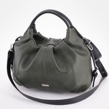 Сумка Саломея 357 македония оливковый + черный хит продаж