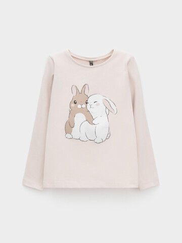 лонгслив  для девочки  КР 302831/бежевый 0403 к659