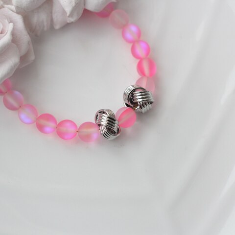 Бусина спейсер, 13.6*8,3 мм, родий, П230