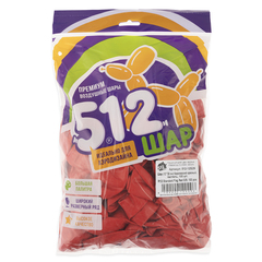 К512 12''/30 см, Пастель, Королевский красный (S29), 100 шт.