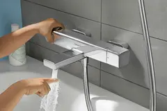Термостат для ванны, хром Hansgrohe Ecostat E 15774000