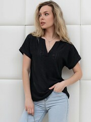 Блузка Дис Виотекс ЧЁРНЫЙ