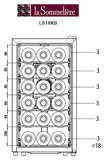Винный шкаф La Sommeliere LS18KB