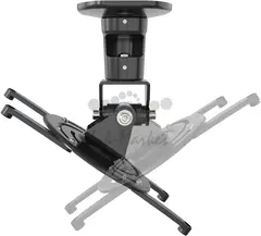Кронштейн для проектора Cactus CS-VM-PR01-BK черный макс.10кг потолочный поворот и наклон — фото 5