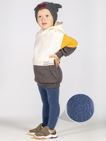 Детские махровые снаружи колготки W18.N15/786 Wola