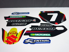 Наклейки Suzuki RMZ 07-09 RM-Z 250 3M 0,6мм