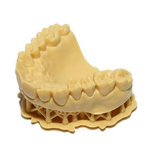 Фотополимер FunToDo Dentifix-3D Modelling LR для SLA, песочно-жёлтый (1 кг)