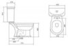 BelBagno BB115SCW-BRN Сиденье деревянное, цвет Орех (Noce), Soft close металлическое крепление, петли Бронза
