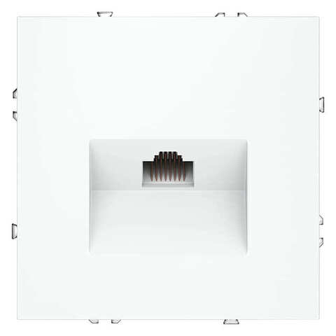 Розетка компьютерная RJ45 кат.6. Цвет Белый матовый. MAYTONI. VOLTUM S70. VLS060102