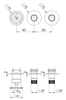 Remer CH98D2PWBXV Смеситель для душа Remer Chrono CH98D2PWBXV, сталь