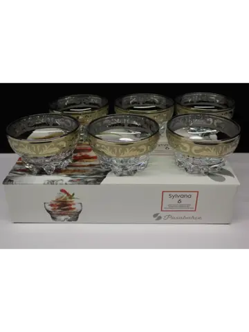 Салатник стеклянный 6 штук