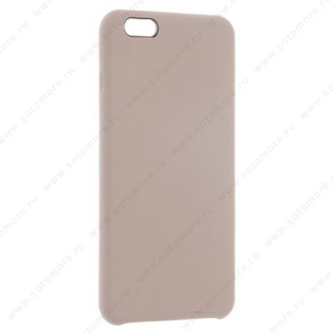 Накладка Silicone Case для Apple iPhone 6s Plus/ 6 Plus бежевый