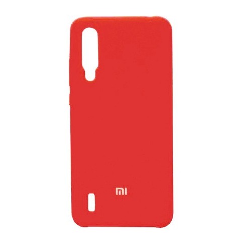 Силиконовый чехол Silicone Cover для Xiaomi Mi CC9е (Красный)