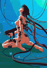 Картина по номерам Девушка Призрак в Доспехах