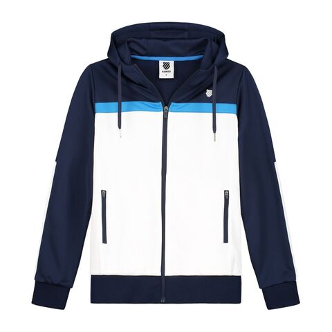 Женская теннисная куртка K-Swiss Tac Core Team Tracksuit Jacket W - navy/white/french blue