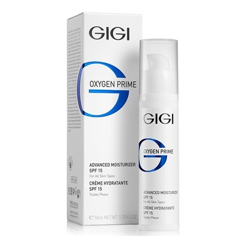 Крем GIGI увлажняющий защитный для всех типов кожи  - Oxygen Prime Advanced Moisturizer SPF 15
