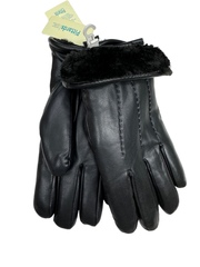 Эко кожа. Подклад Мех.Перчатки.Мужские. В упаковке 5 шт.