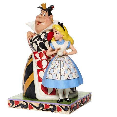 Алиса и Королева Червей статуэтка Disney Traditions
