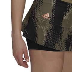 Юбка теннисная Adidas Tennis Printed Match Skirt Primeblue W - orbit green