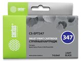 Картридж струйный Cactus CS-EPT347 серый (14.6мл) для Epson Stylus Photo 2100