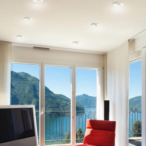 Встраиваемый светодиодный светильник Novotech METIS 357585, IP44 LED 3000K 10W 100-265V