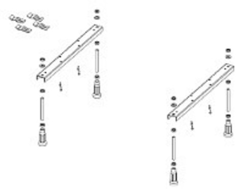 Ножки для ванны Riho Universal POOTSET01U