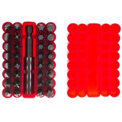 ЗУБР 33 шт, набор бит с магнитным адаптером (26045-H33)