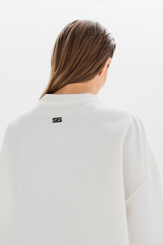 Футболка BLACK EMBROIDERY CREAM