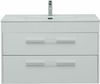 Aquanet 277509 Тумба Августа 100 (Flat) цв.белый глянец (277509)