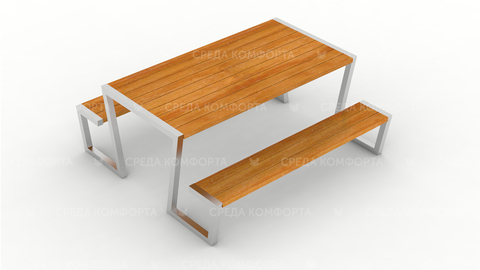 Скамейка со столом SCAM0251