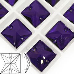 Купите пришивные стразы Imperial Purple Square квадратные