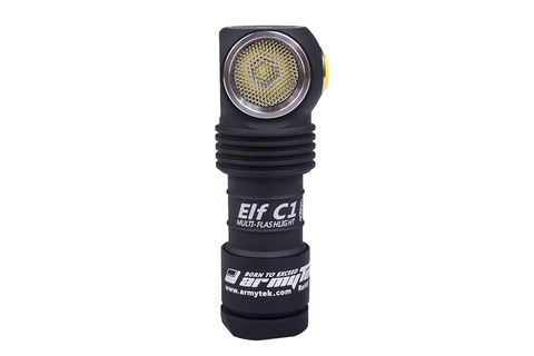 Налобный фонарь Armytek Elf C1 Micro-USB XP-L (теплый свет) + 18350 Li-Ion
