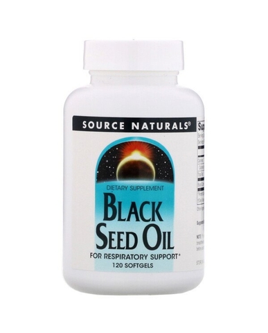 Source Naturals, Масло черного тмина, 120 мягких таблеток