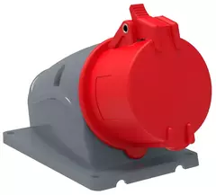 ИЭК Розетка стац. ССИ-115 16А-6ч/200/346-240/415В 3Р+РЕ+N IP44 MAGNUM  PSN12-016-5