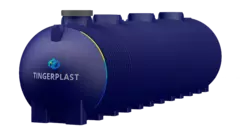 Подземно-наземная ёмкость 40 м3 (PT 40) Тингард 40000 л. горизонтальный (10780x2400x2590см;2000кг;синяя) - арт.553991