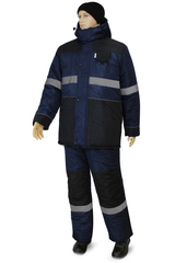 Костюм "НордМен" синий/черный (р. 56-58)