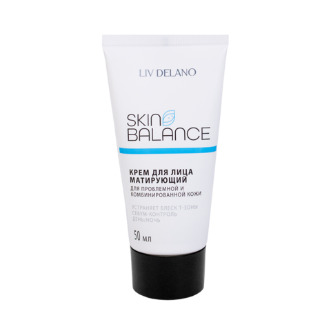 Liv-delano Skin Balance Крем для лица матирующий, 50мл