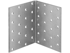 ЗУБР УКР-2.0, 100 x 80 x 80 x 2 мм, цинк, равносторонний крепежный уголок (310206-100-080) (20 штук)
