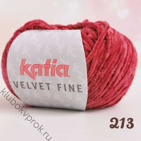 KATIA VELVET FINE 213, Сангрия