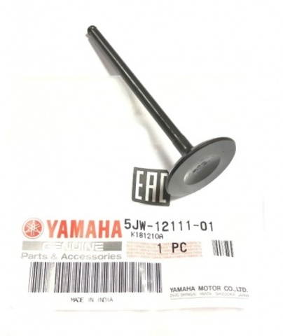Клапан впуска Yamaha 5JW121110100