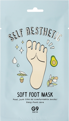G9skin Self Aesthetic Маска-носочки для ног G9 Self Aesthetic Soft Foot Mask