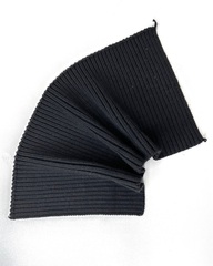 Подвяз из смесовой шерсти , цвет: чёрный, размер: 21 х 40см